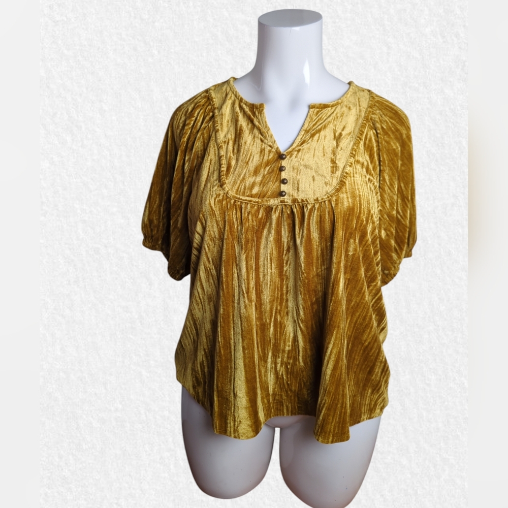 Maurice New Velvet Blouse
